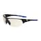 Ge Safety Glasses, Anti-Fog & Anti-Scratch, Mirror, I/O Lens, Black/Blue Frame GE106MAF - alternate 1